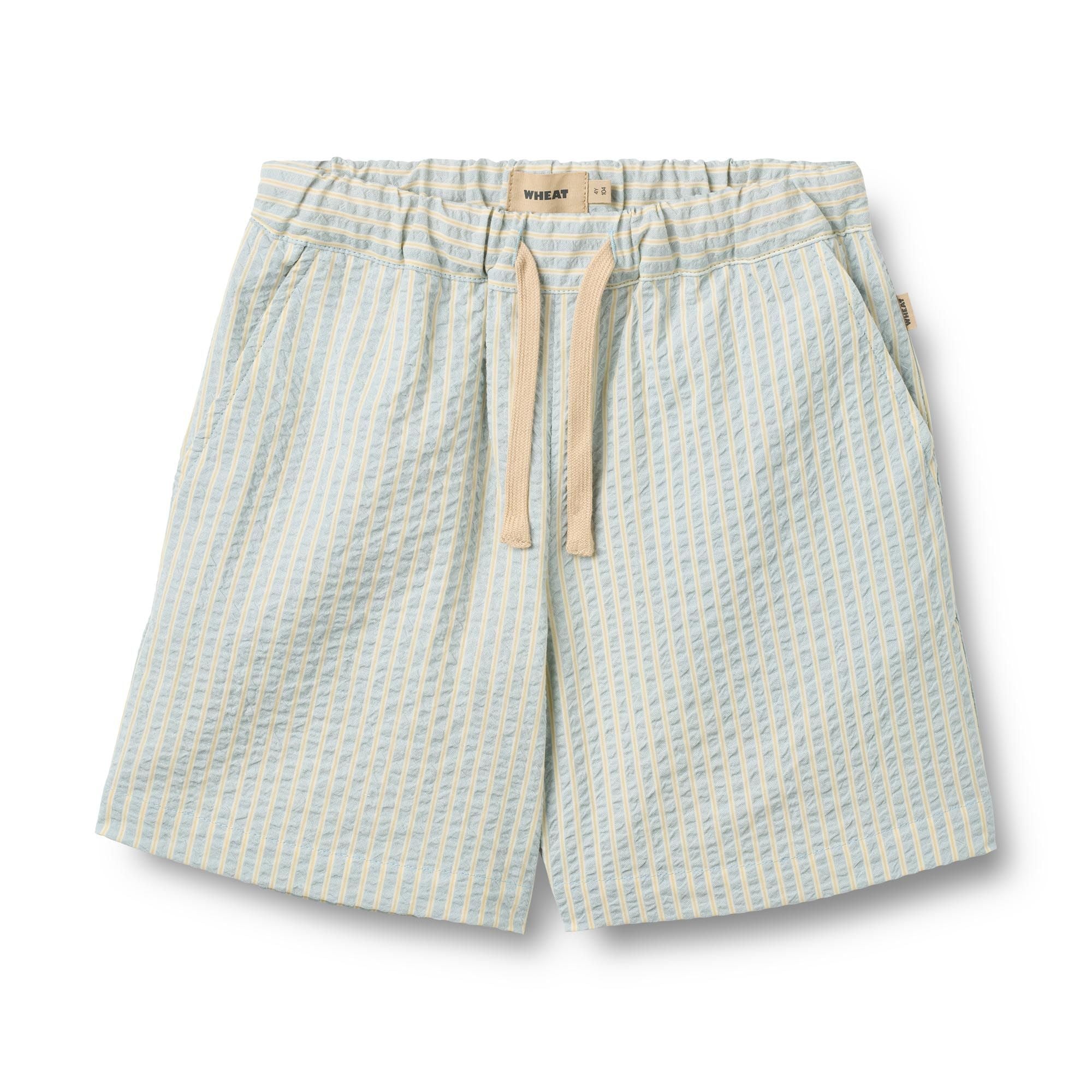 Seafoam Stripe Seersucker Short