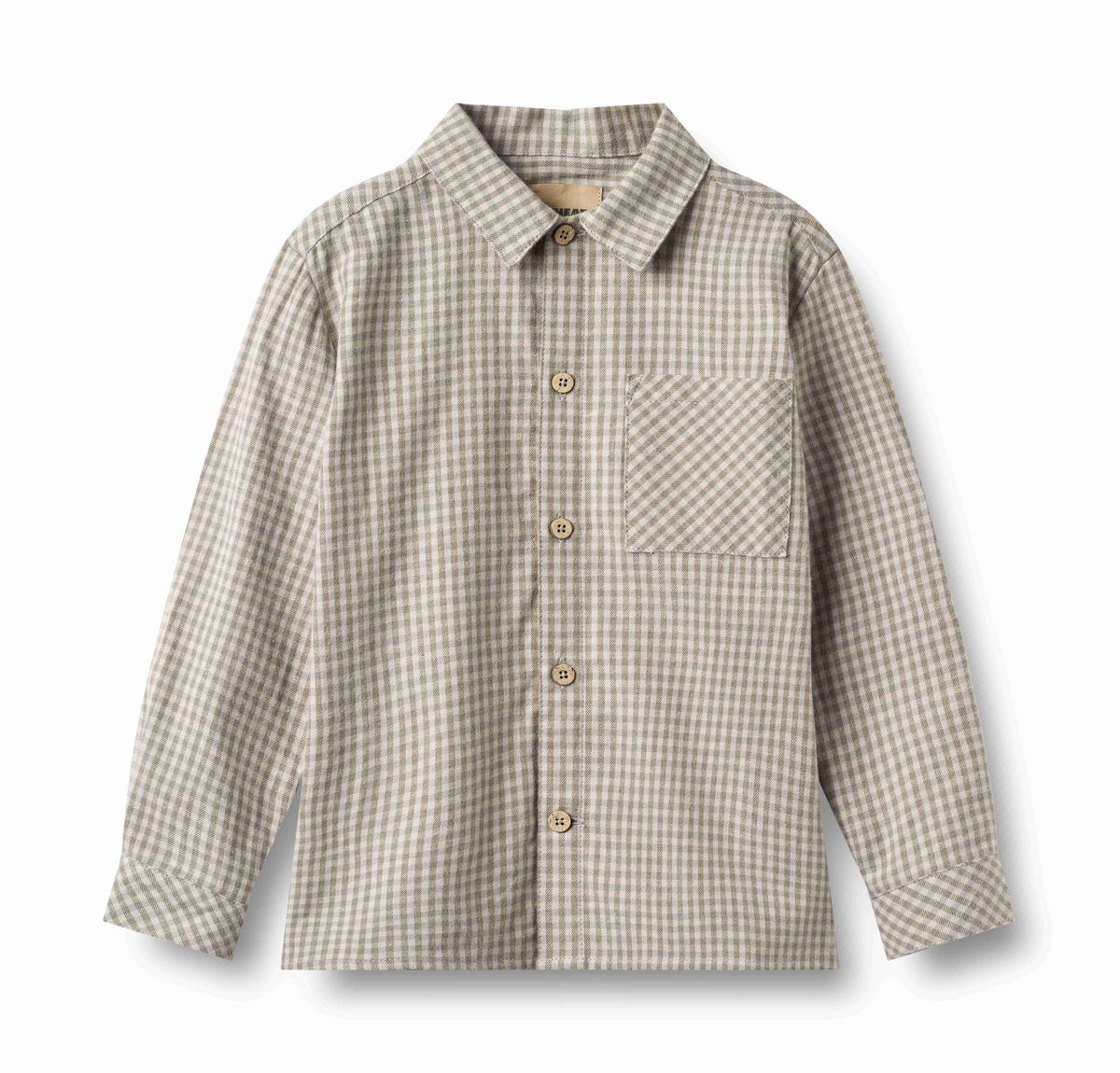 Grey Brown Check Shirt