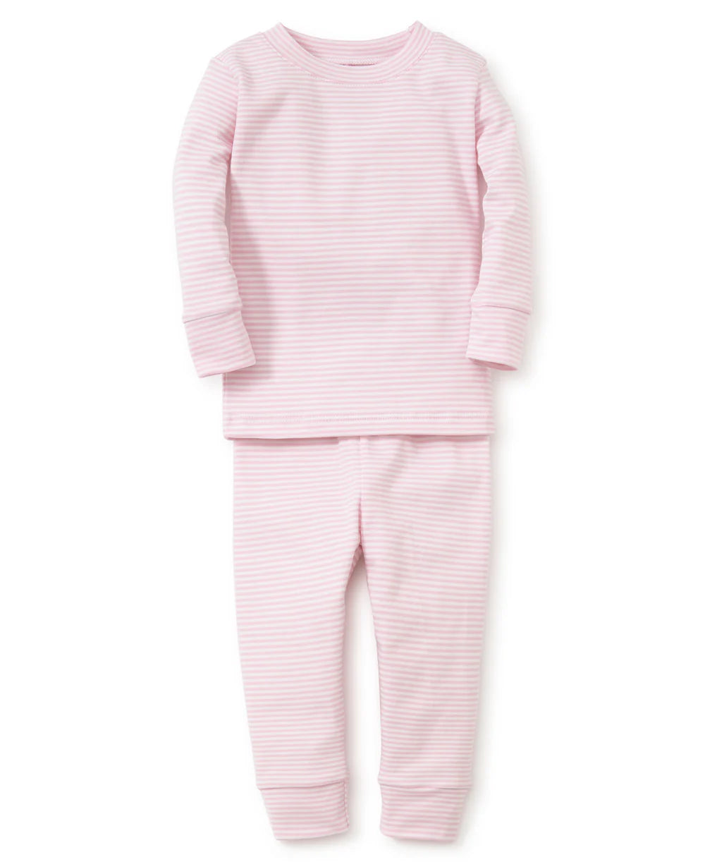 Pink Stripe Infant Pajama Set
