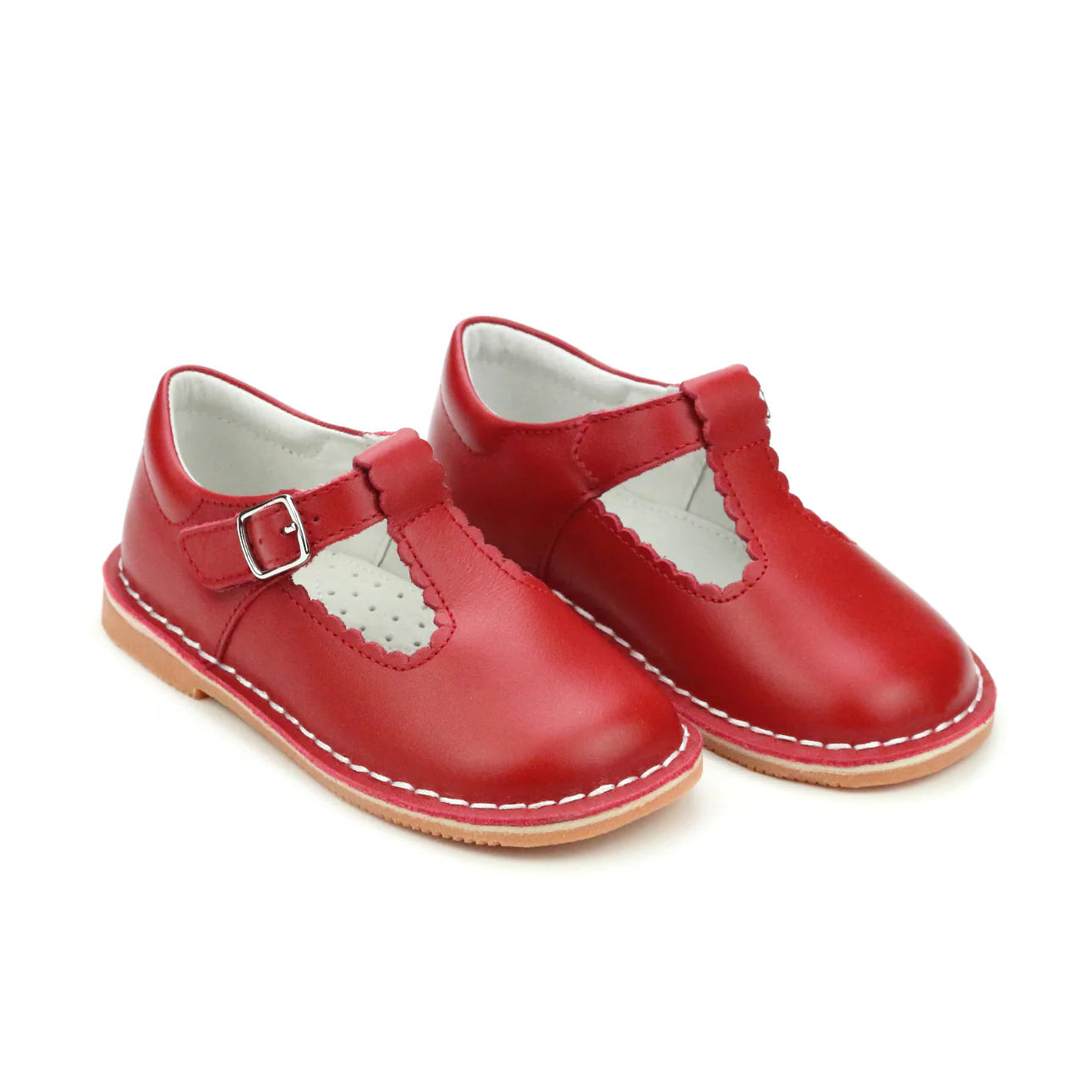 Selina Scallop T-Strap Mary Jane