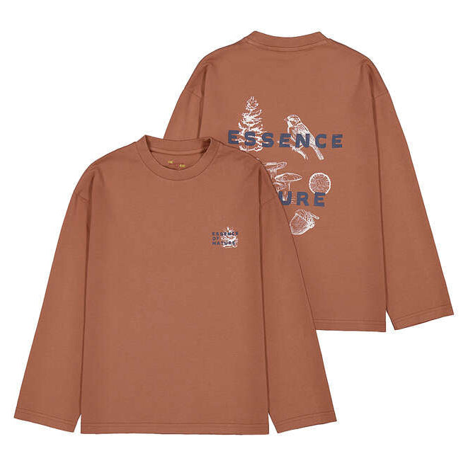 Rust Nature Screen Tee