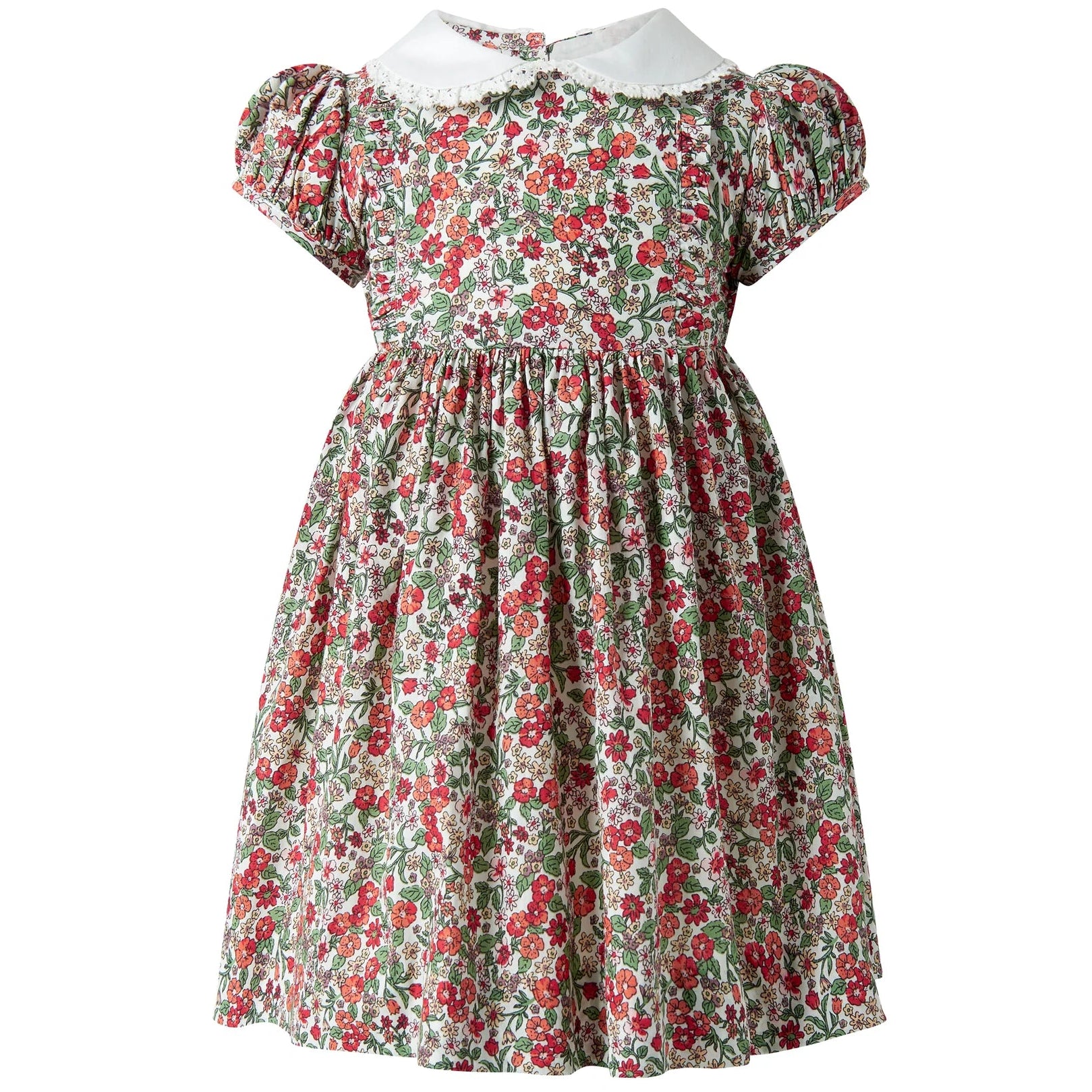 Rachel Riley Fall Botanical Collared Dress