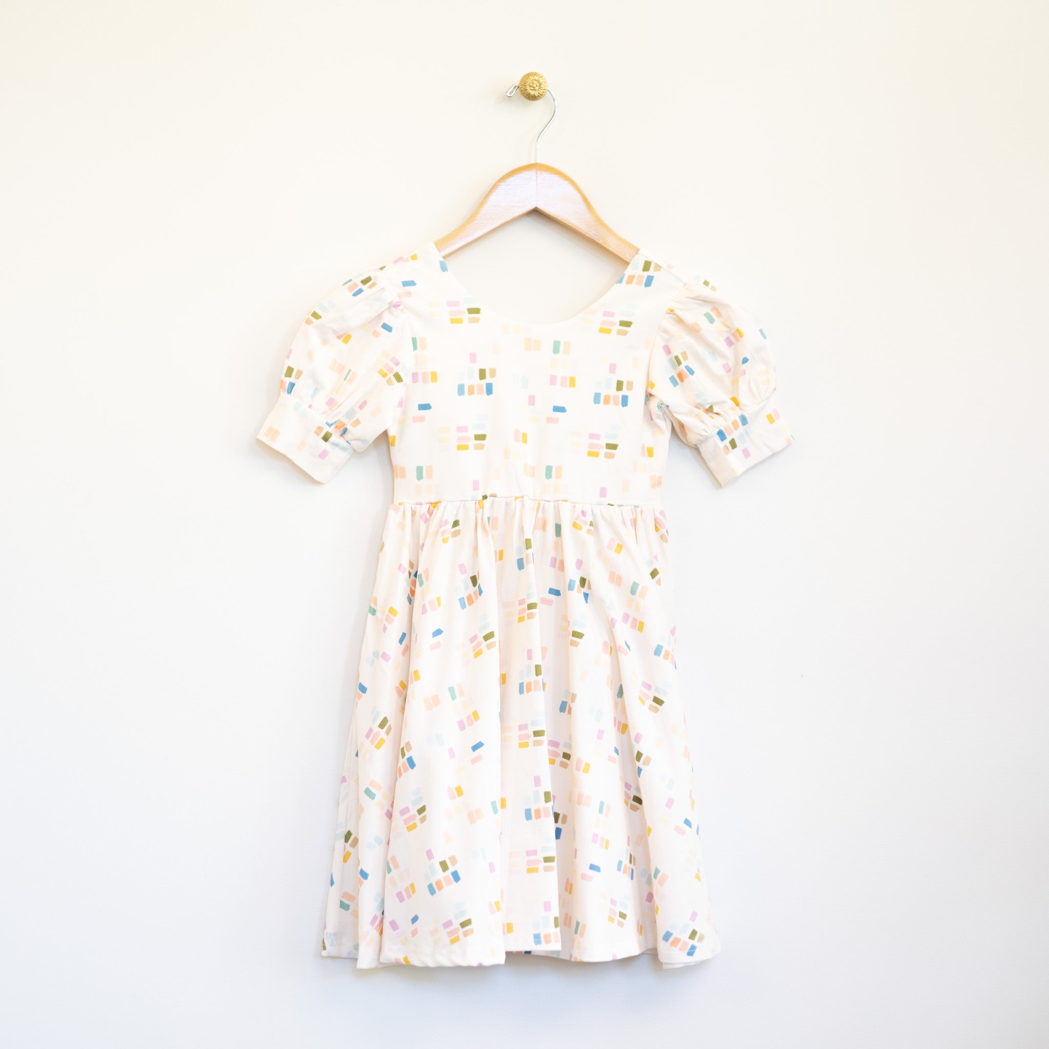 Cobble Stone Puff Dress