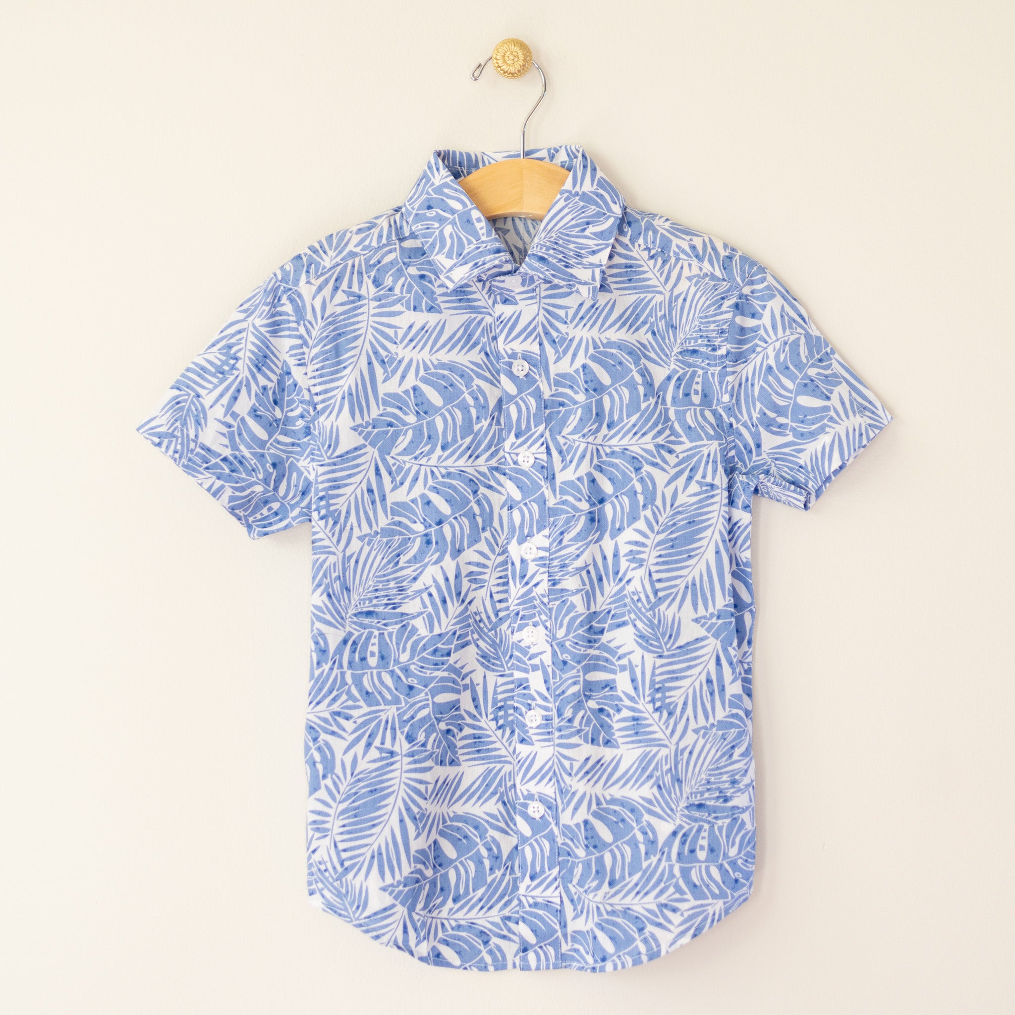 Blue Palms Day Party Shirt