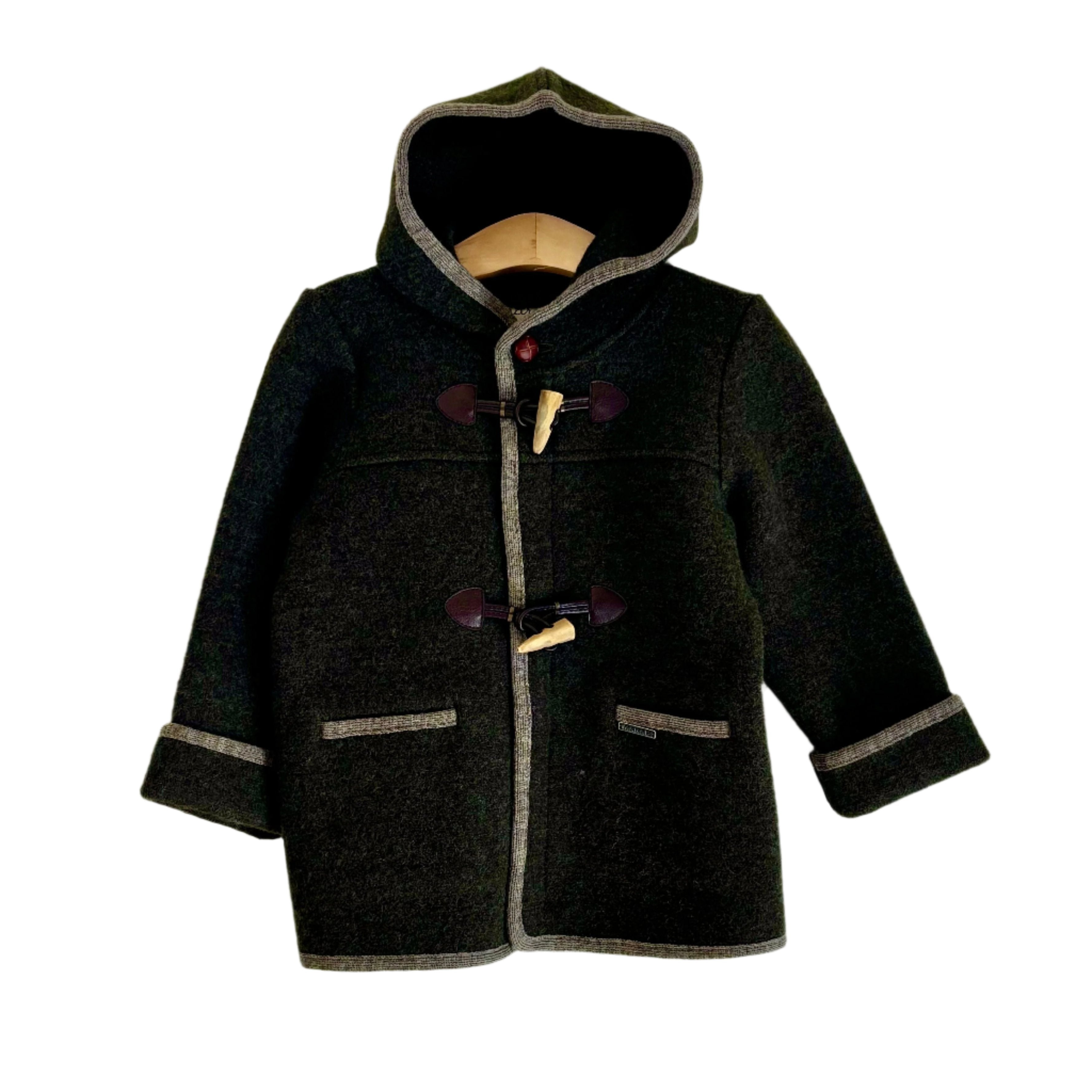 Boy's Marae Olive Toggle Coat