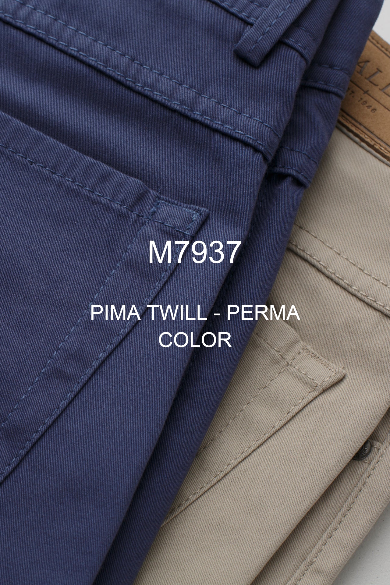 Pima Cotton 5 Pocket Trousers