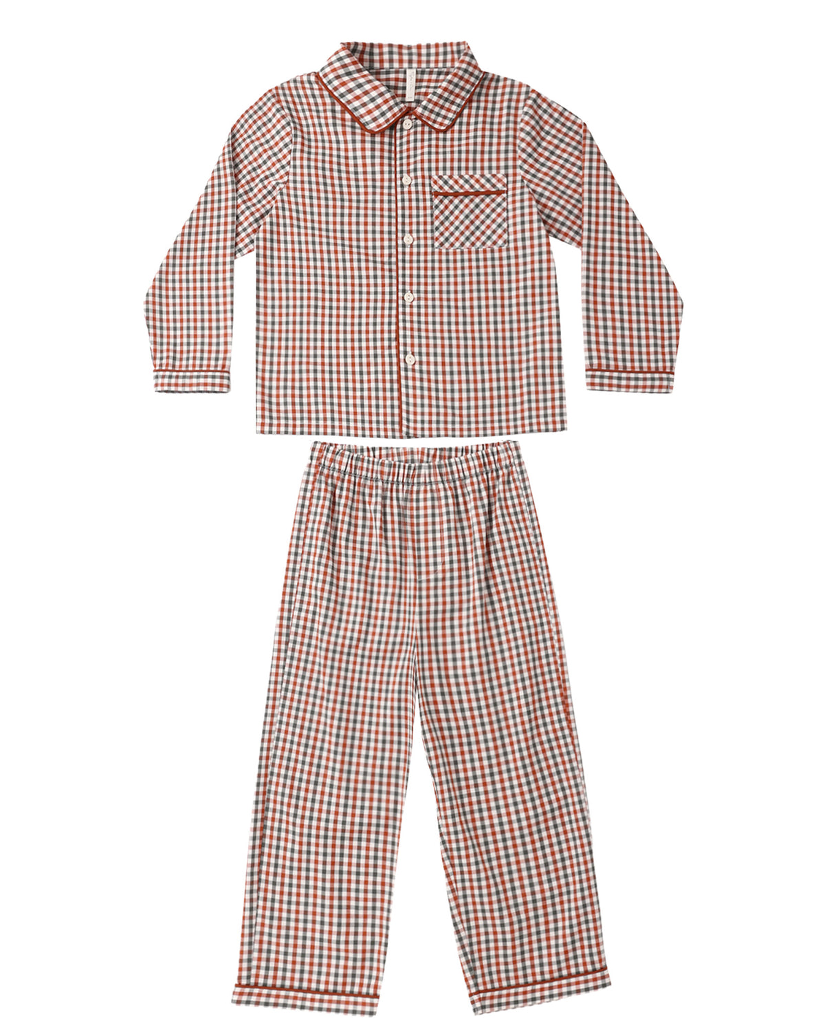 Rylee & Cru Holiday Gingham Pajamas
