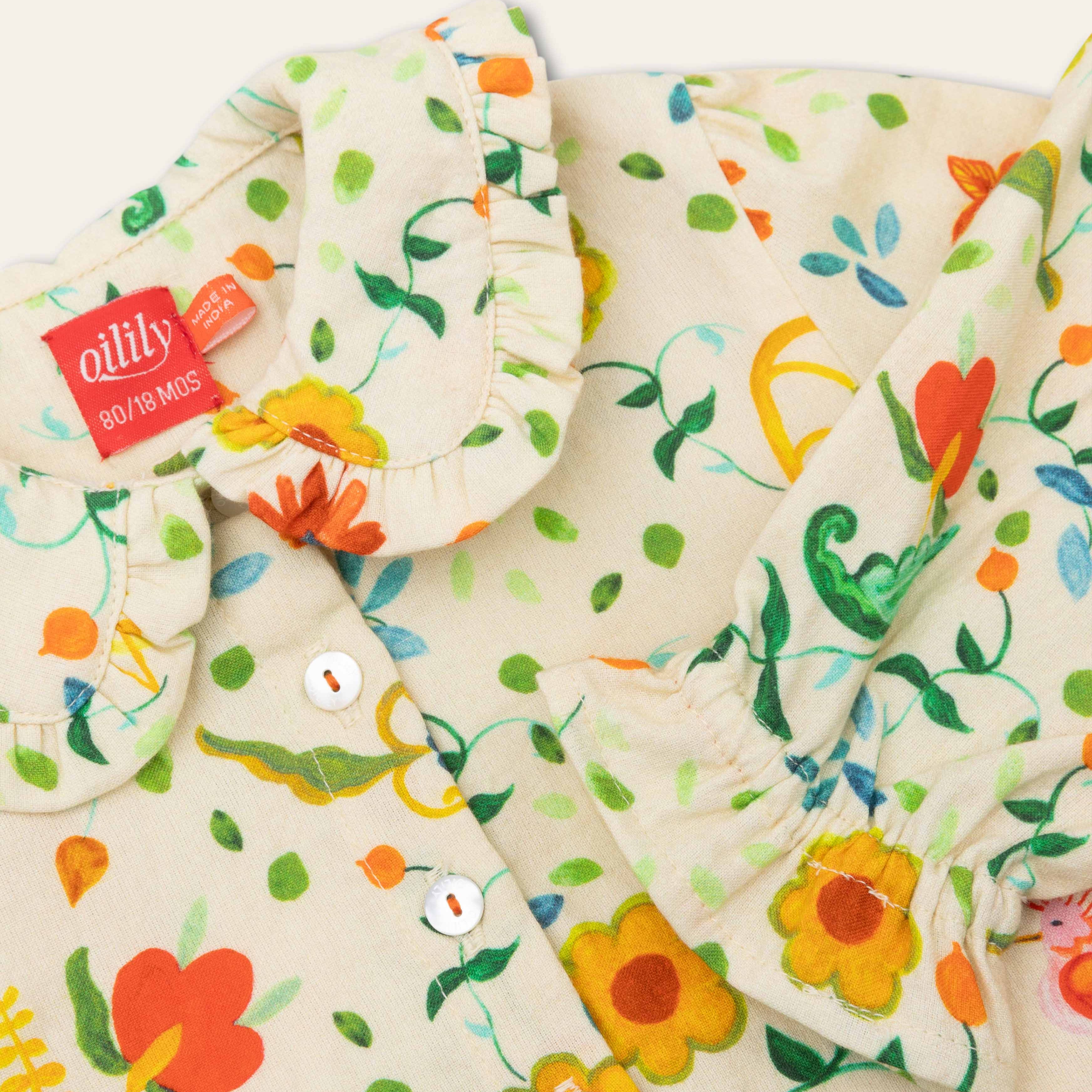 Oilily Bridget Wheat Multi Blouse