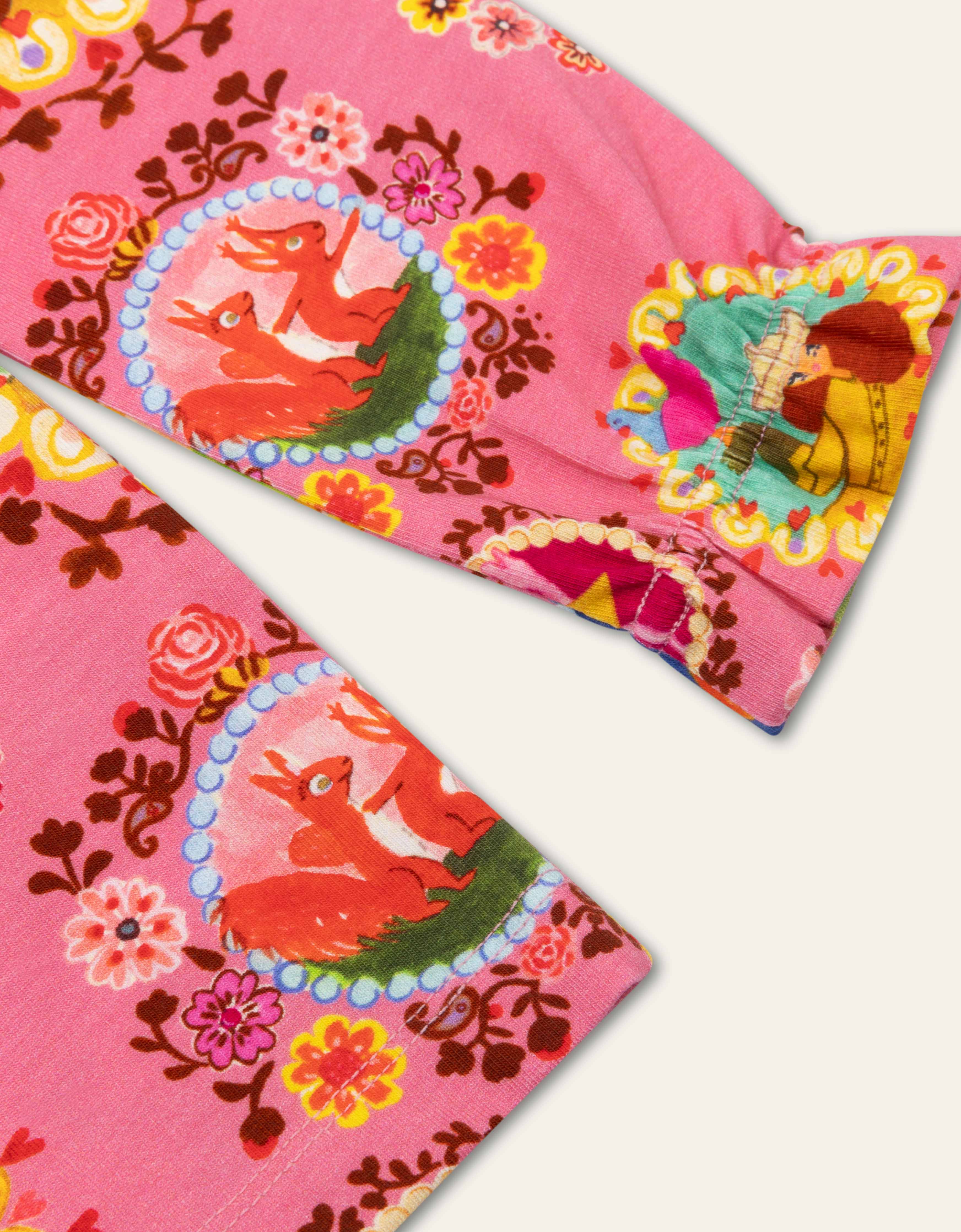 Oilily Pink Frames Print Tee