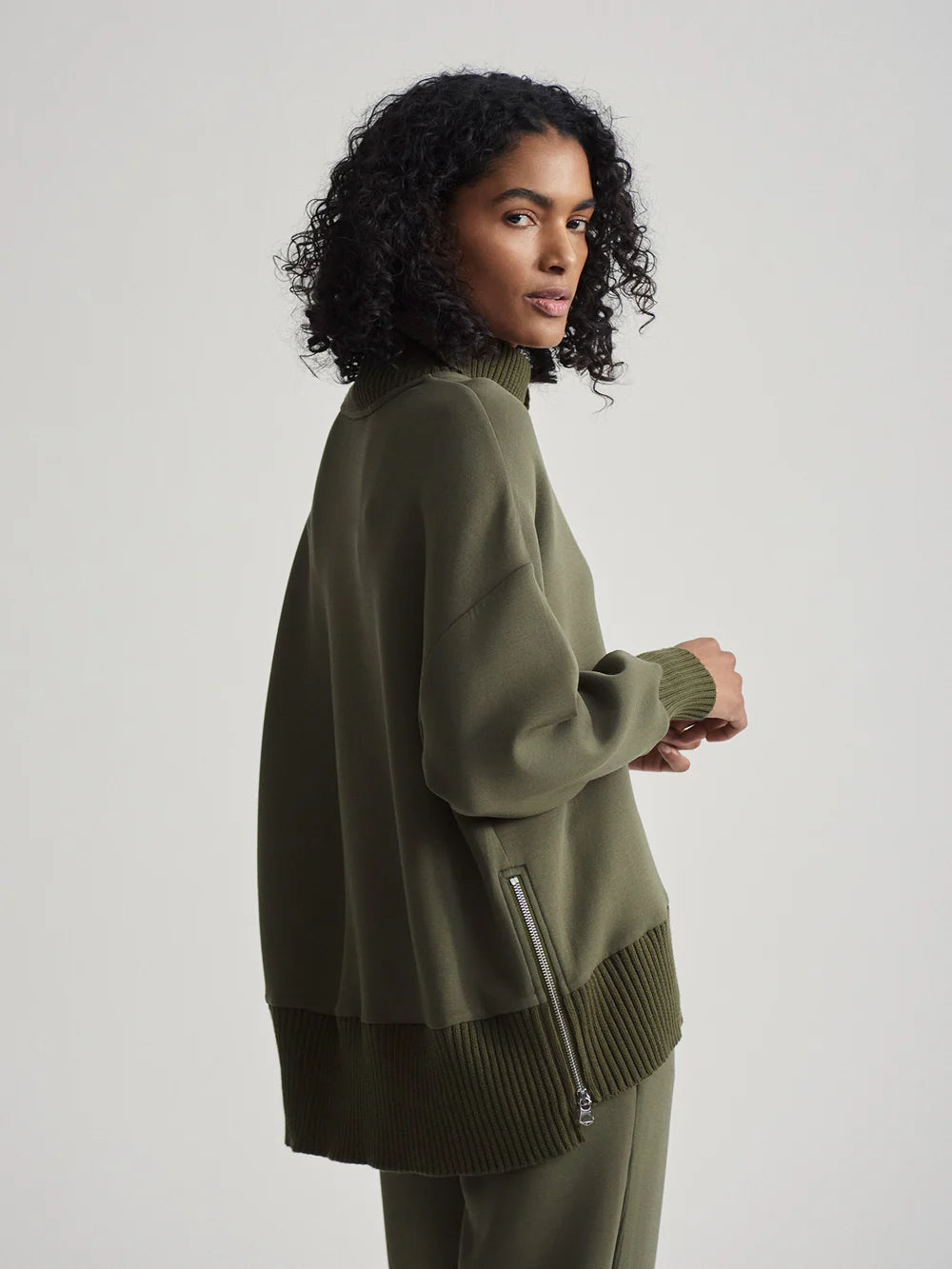 Varley Double Soft Olive Barker Turtle