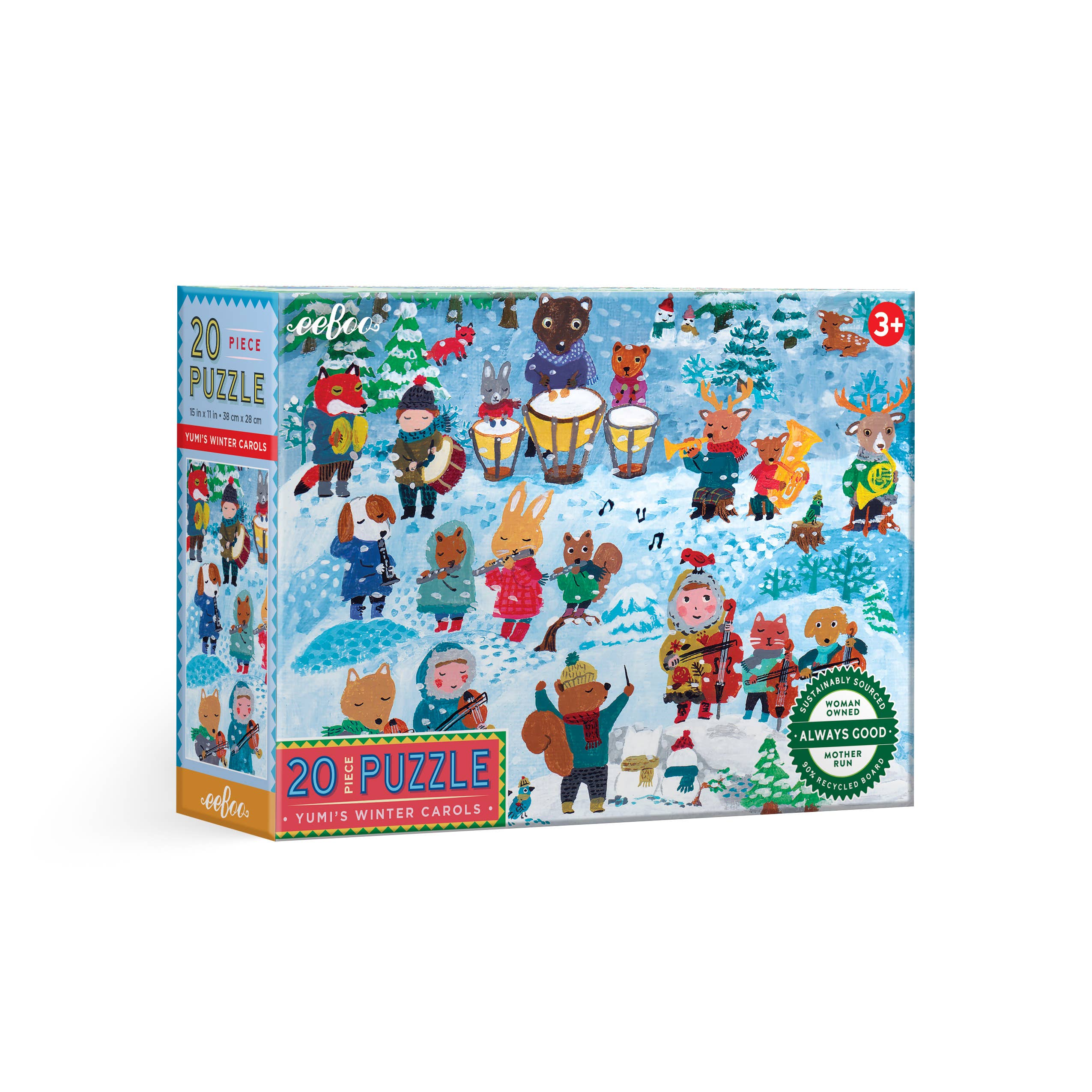 Yumi's Winter Carols 20 Piece Puzzle