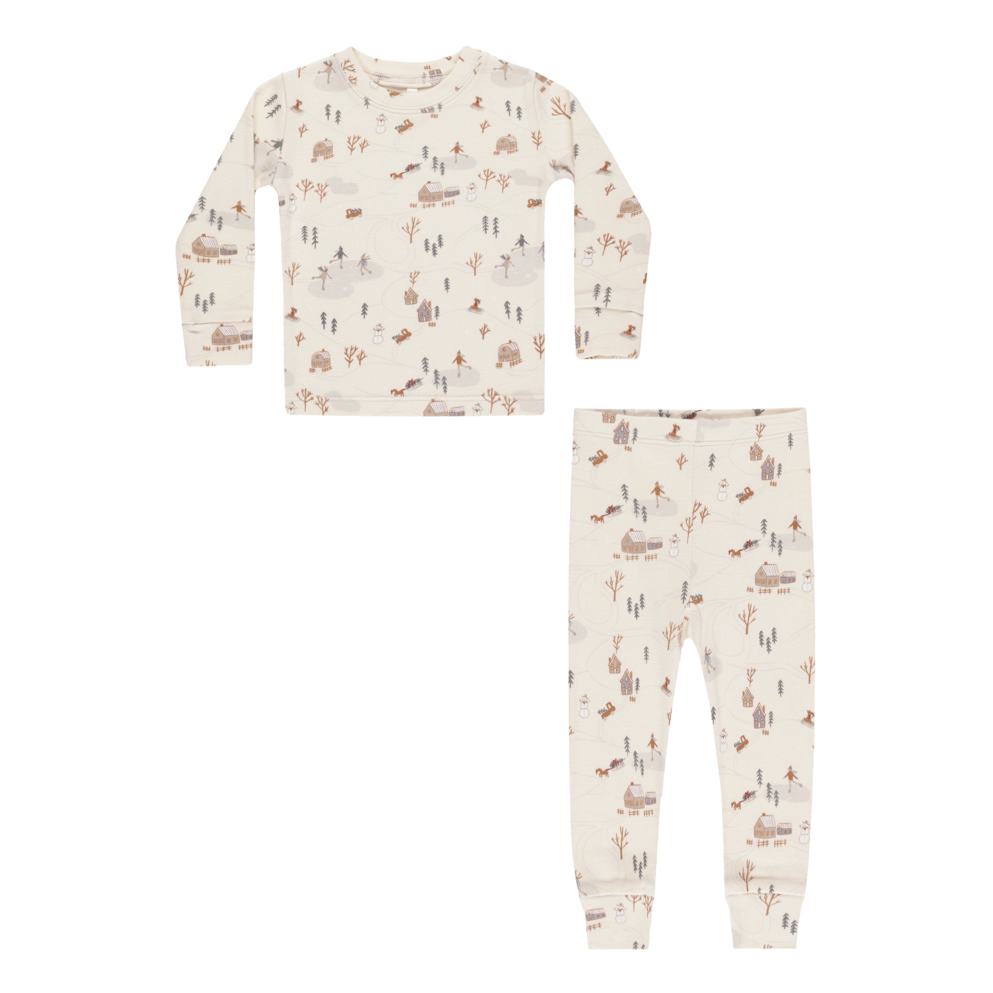 Boy's Rylee & Cru Winter Town Pajama