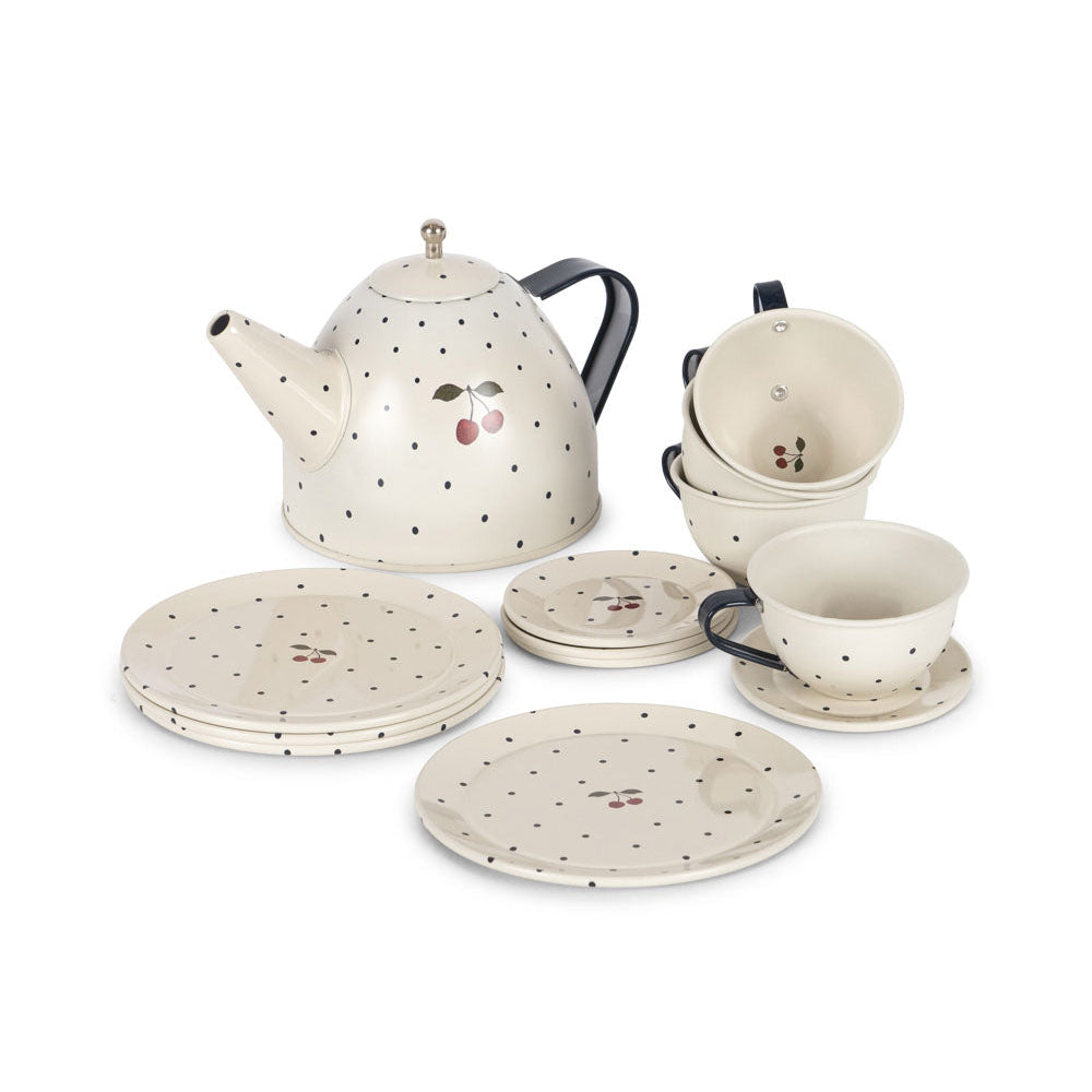Blue Dot Tea Party Set