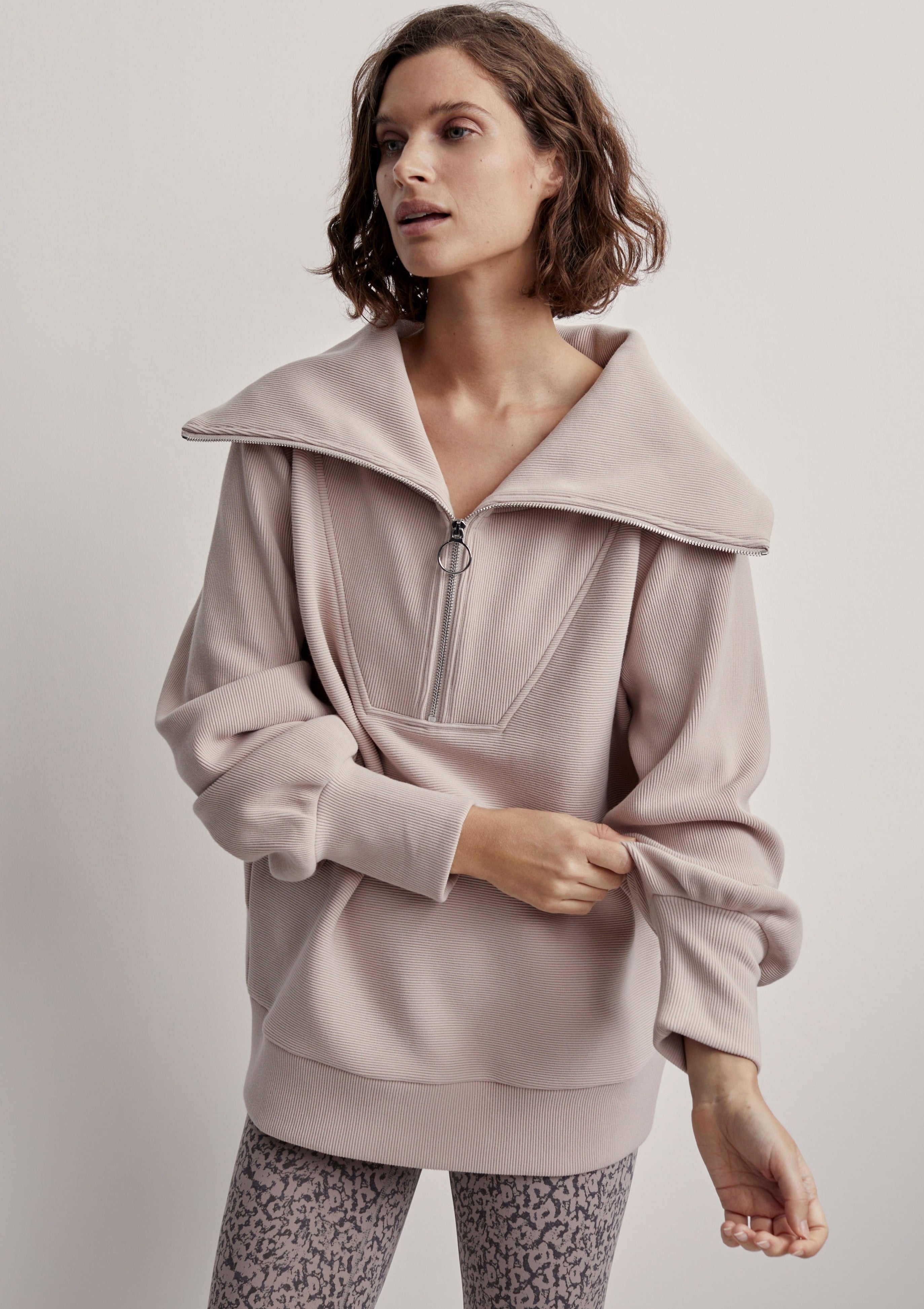 Mush Vine Half Zip Sweatshirt
