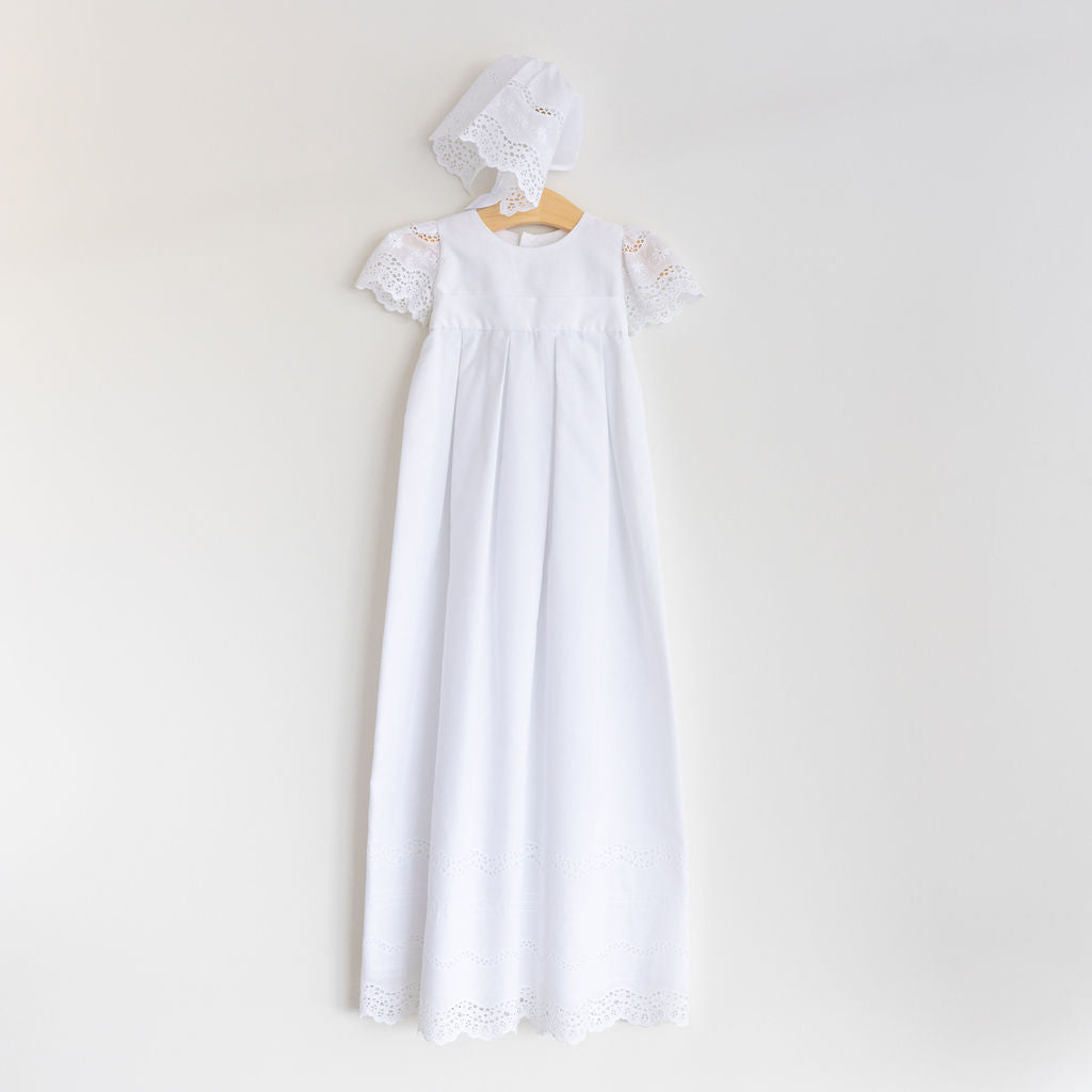 BENNET COWL GOWN - WHITE
