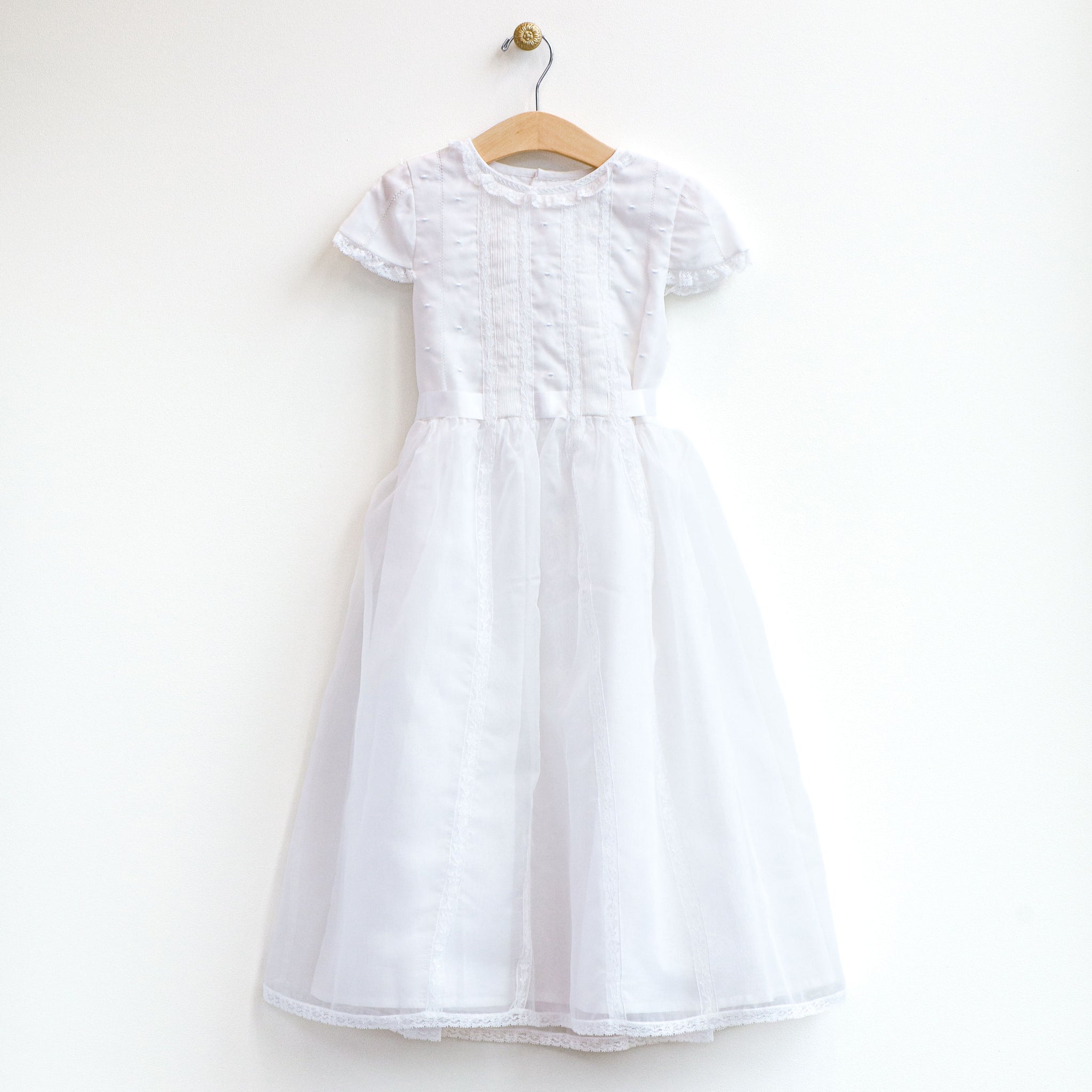 St Sulpice black silk organza dress main image 1