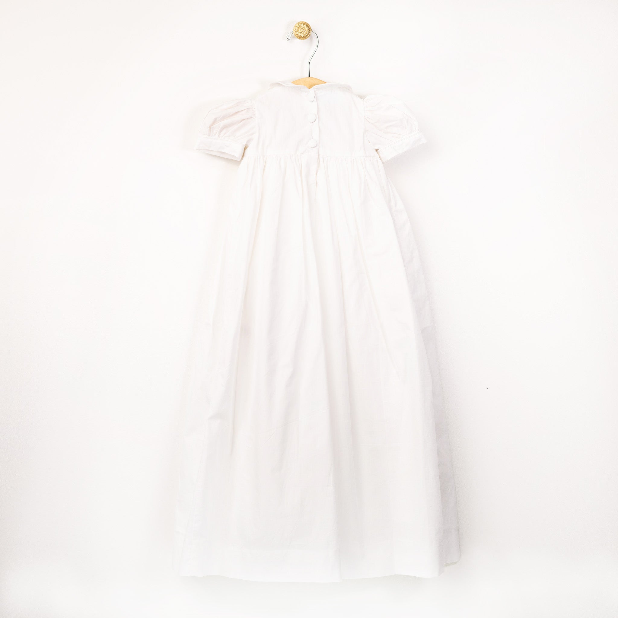 Girl's Classic Smocked Cotton Gown