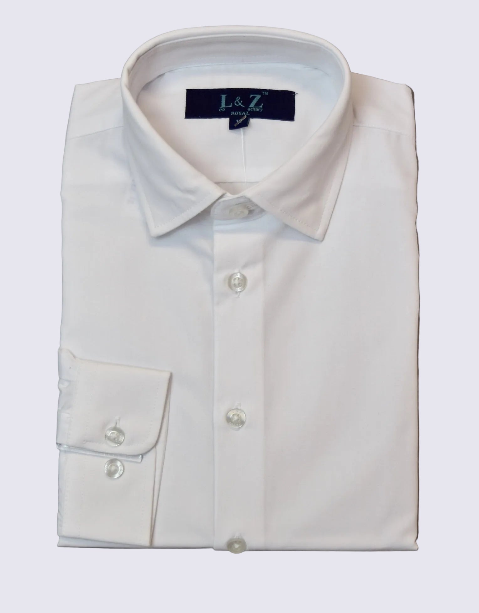 Shirt White Solid