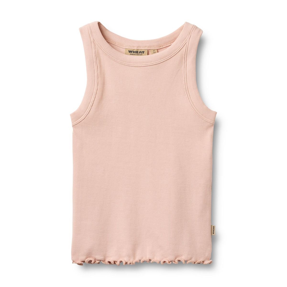 Peach Ribbed Tank