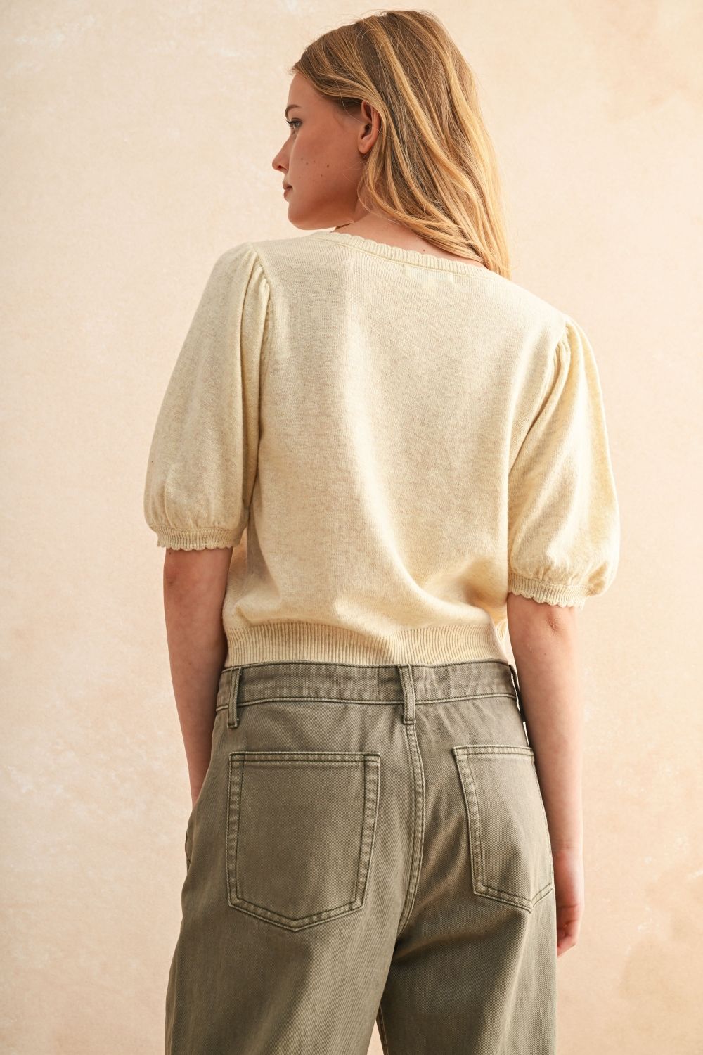 Butter Short Sleeve Cardigan