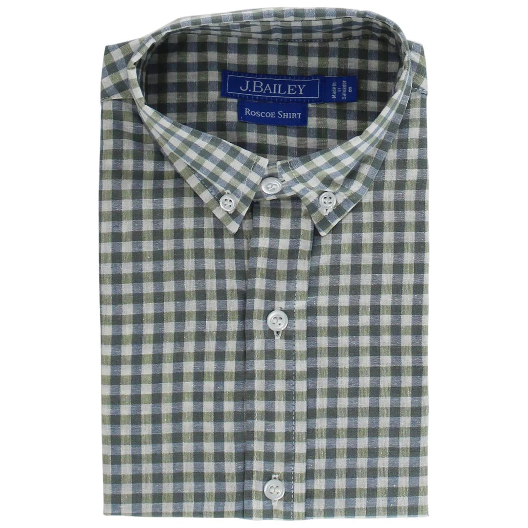 Green Murphy Gingham Shirt