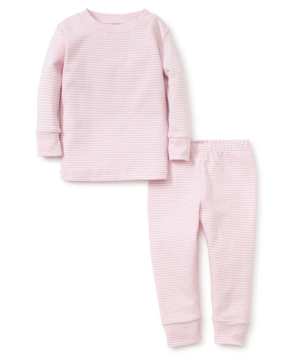 Pink Stripe Infant Pajama Set