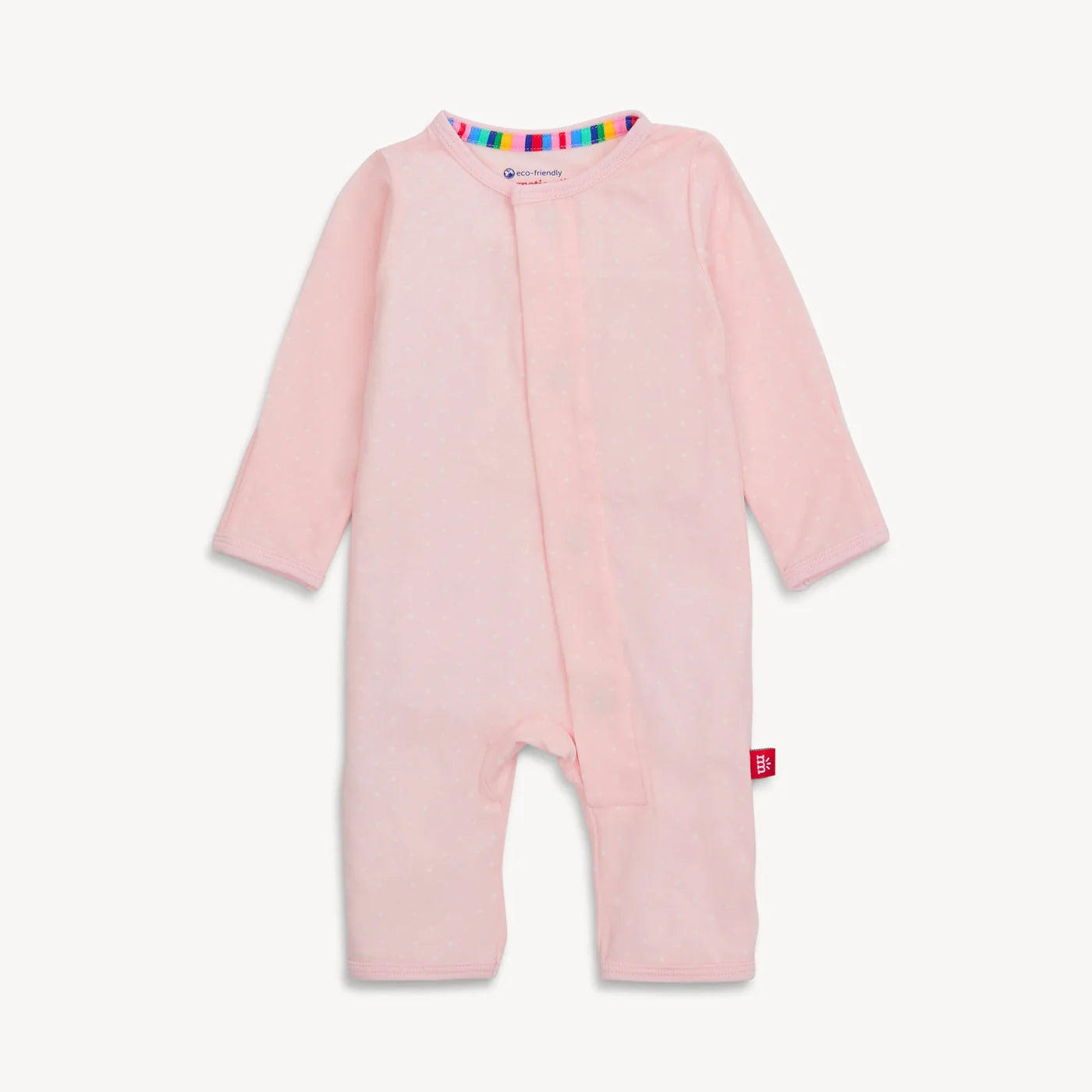 Pin Dot Pink Coverall