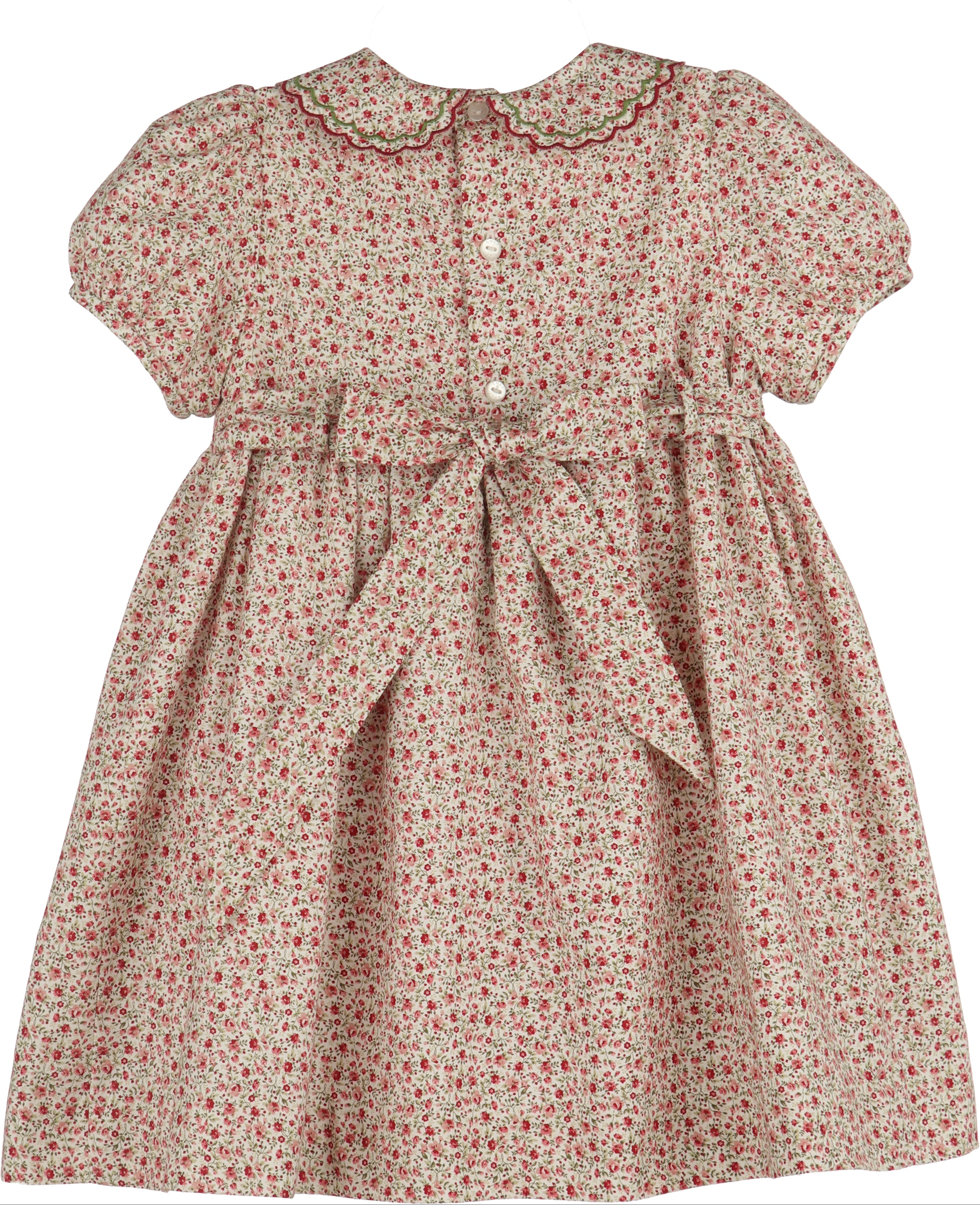 Mulberry Print Smocked Dress
