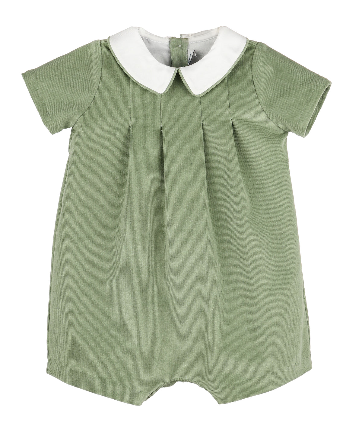 Sage Green Corduroy Infant Romper