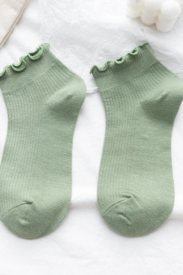 Women's Lettuce Edge Short Sock
