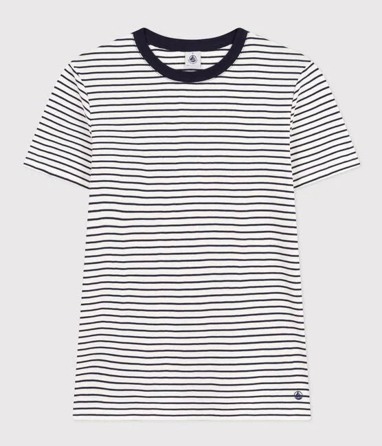 Petit Bateau Women's Navy Stripe Tee