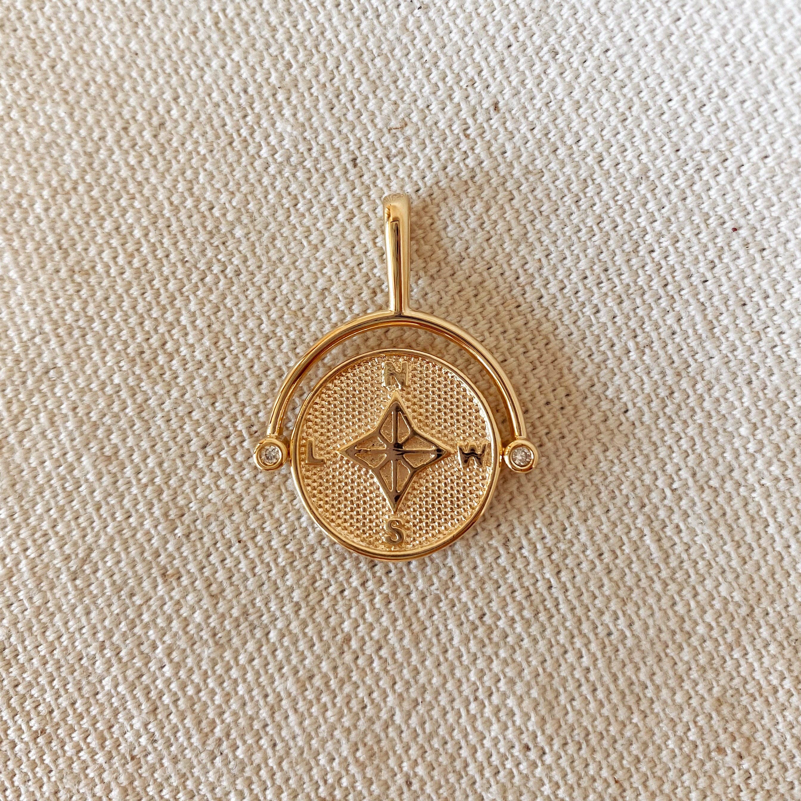 Necklace GF Compass