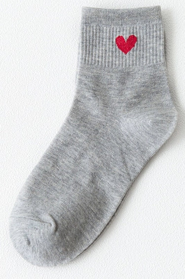 Single Heart Socks