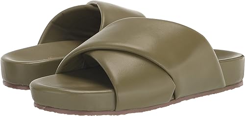 Seychelles Heartfelt Olive Leather Sandals