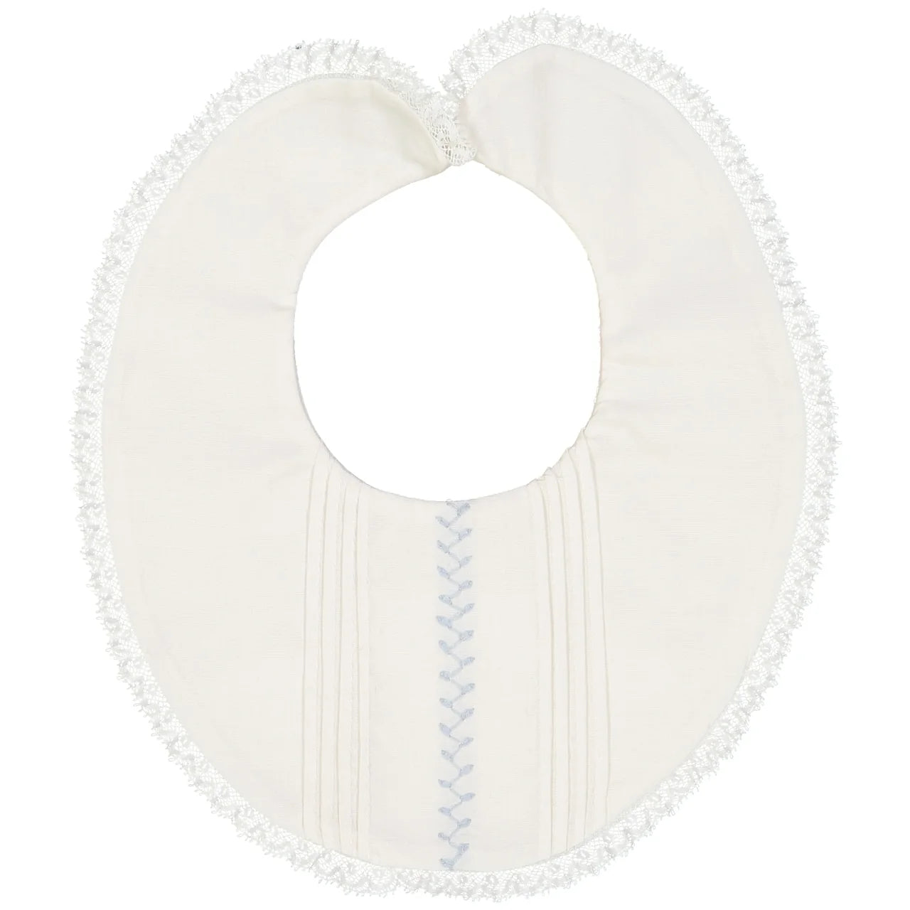Ivory Vintage Girls Bib