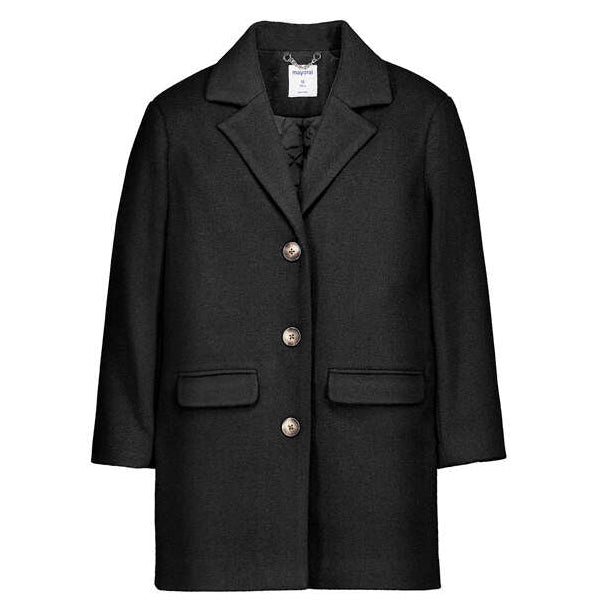 Black Classic Dress Coat
