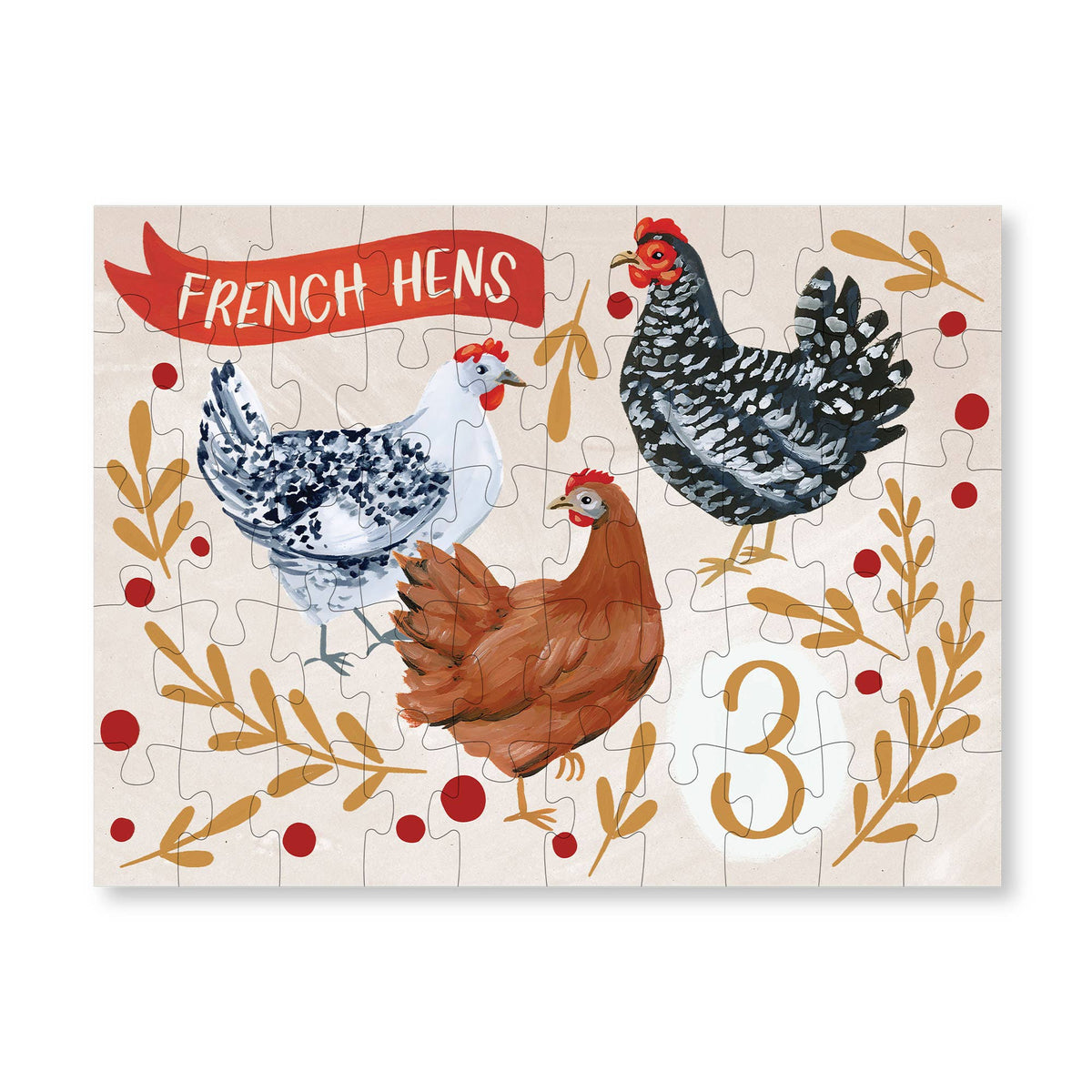 12 Days of Christmas - 50 Piece Jigsaw Puzzles