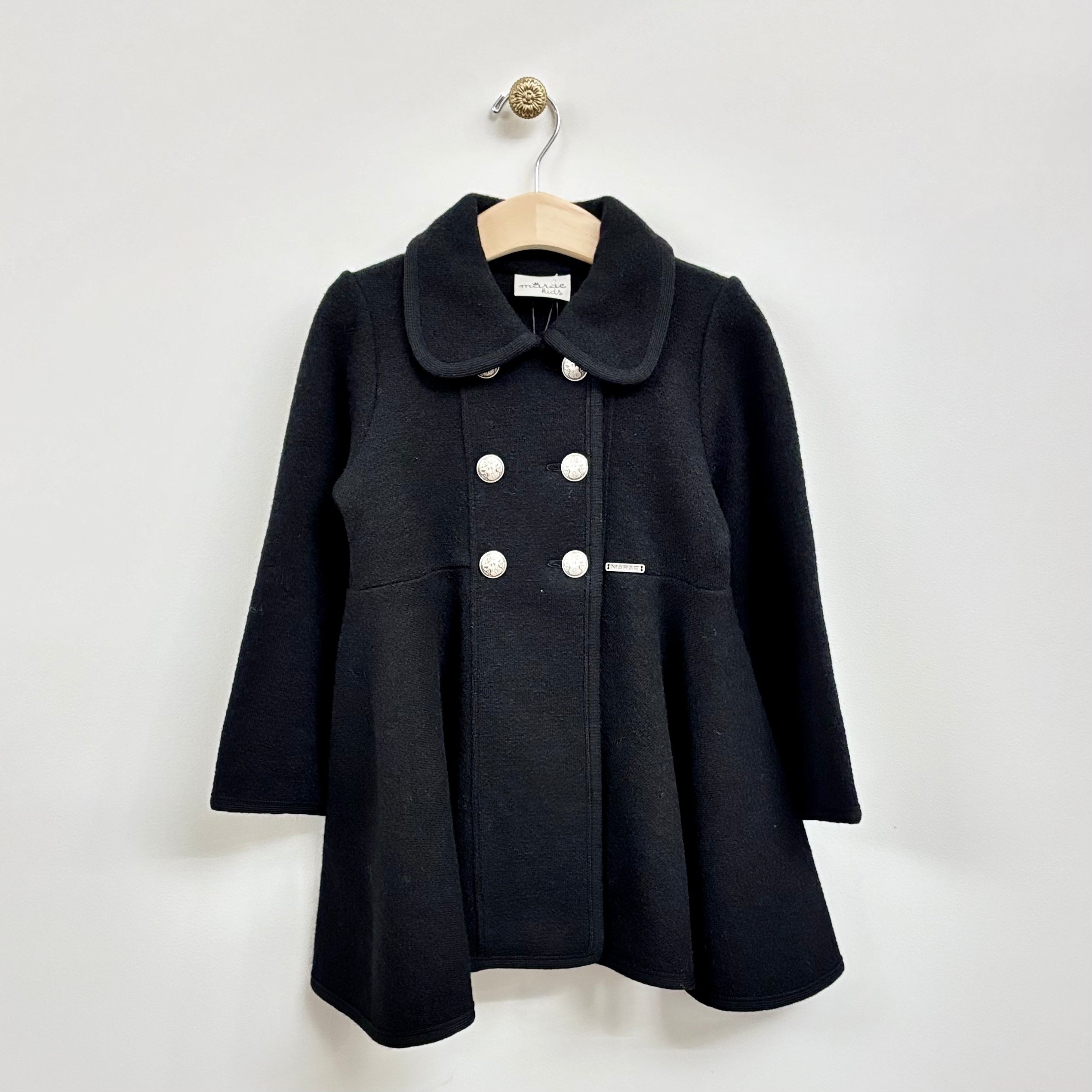 Boiled wool best sale swing coat