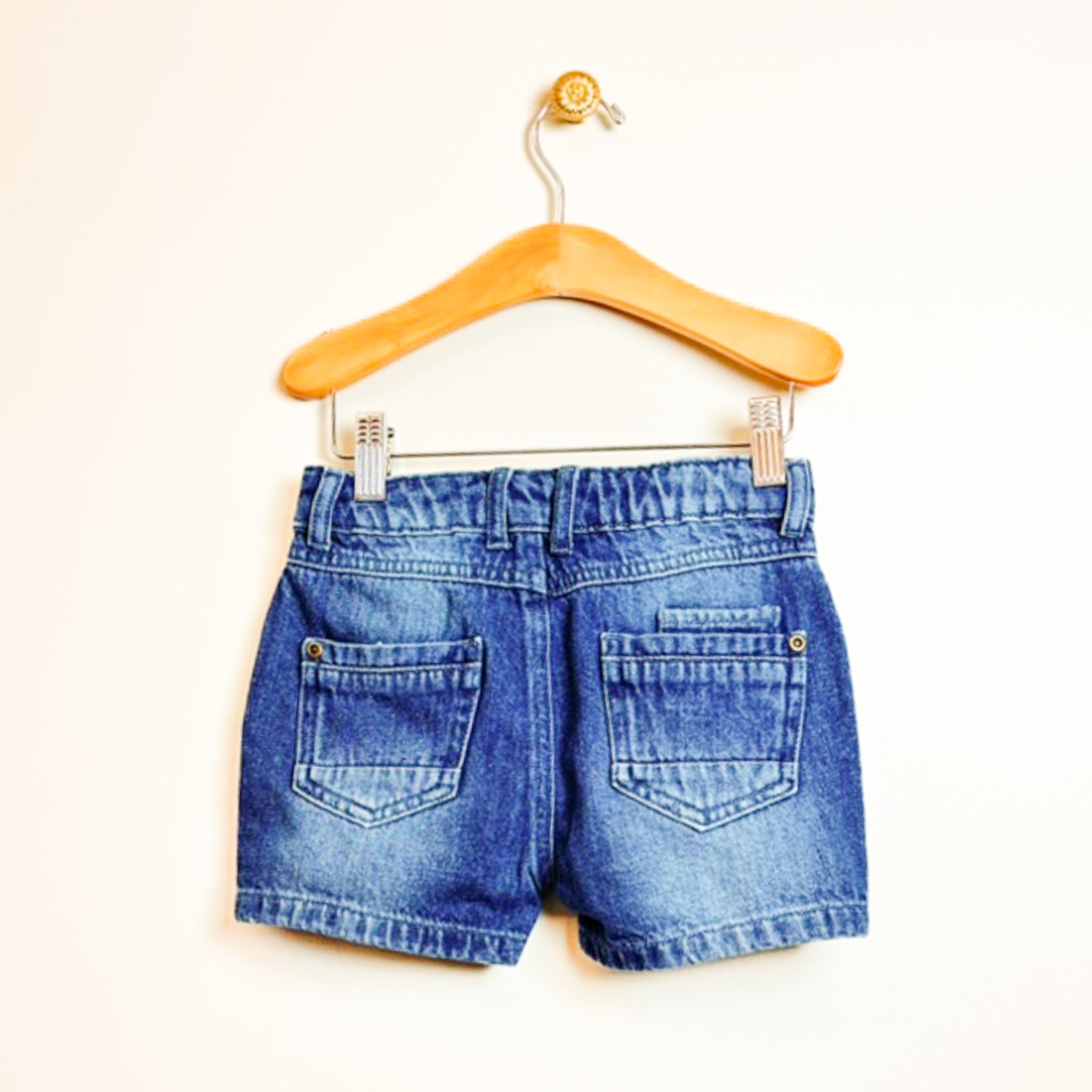 Stretch Denim 5 Pocket Short