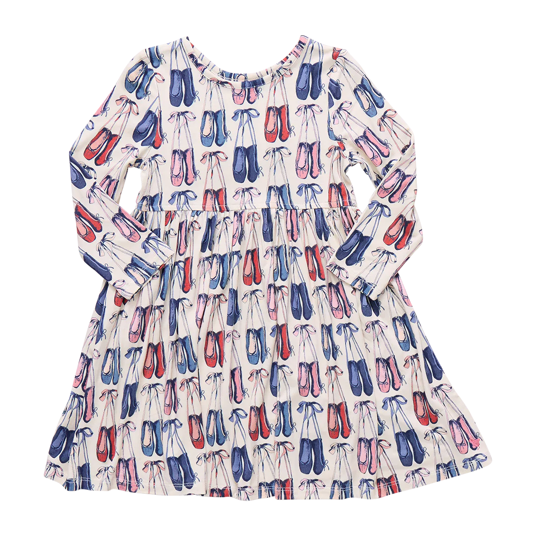 Pink Chicken Ballet Knit Dress