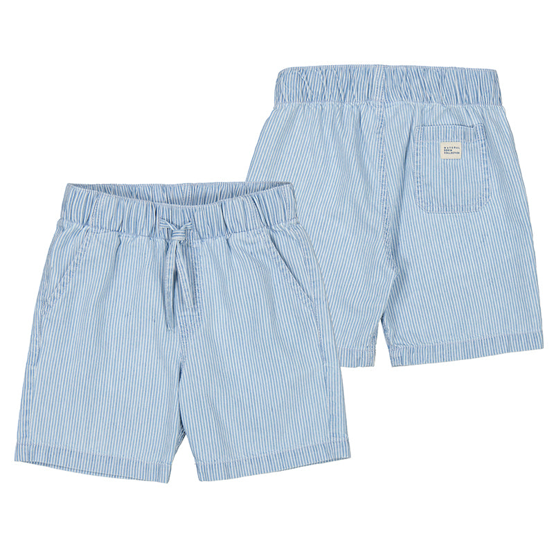 Denim Twill Stripe Short