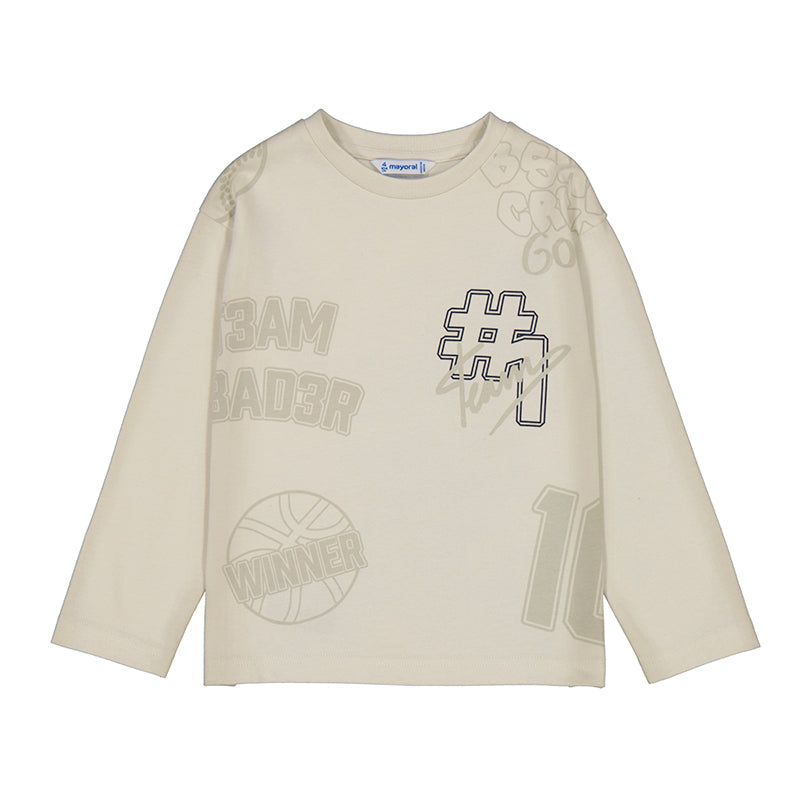 Oat Screeen Long Sleeve Tee