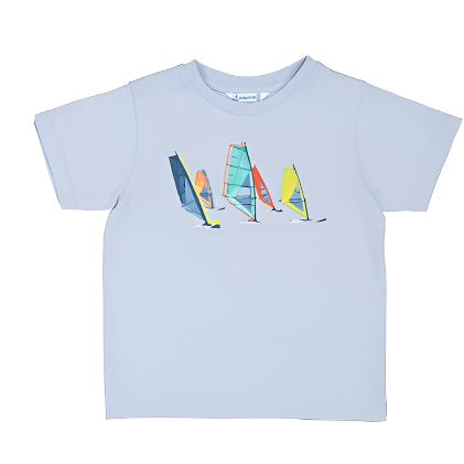 Lightblue Windsurf  Tee