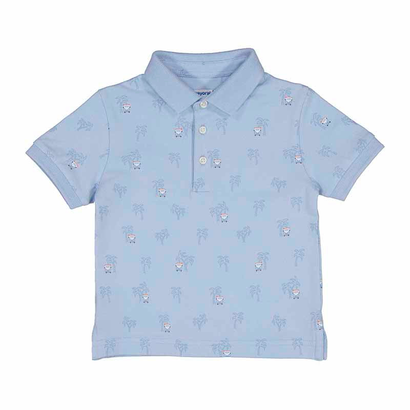 Lightblue Van Infant Polo