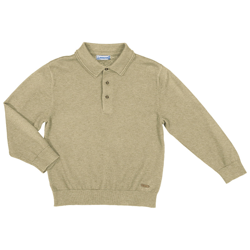 Camel Polo Sweater