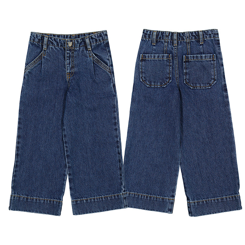 Denim Wide Leg Baggy Jean
