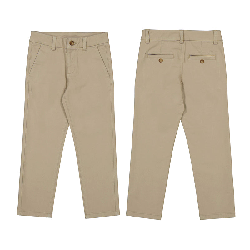 Khaki Twill Trouser