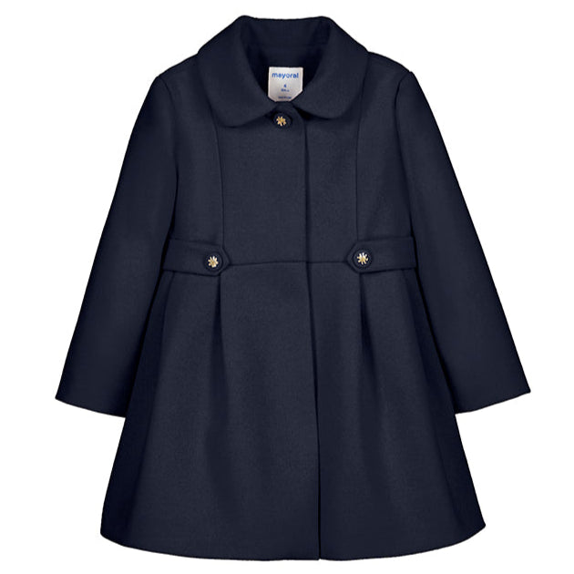 Navy Classic Dress Coat