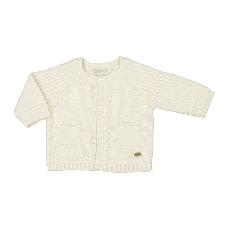 Ivory Infant Cardigan