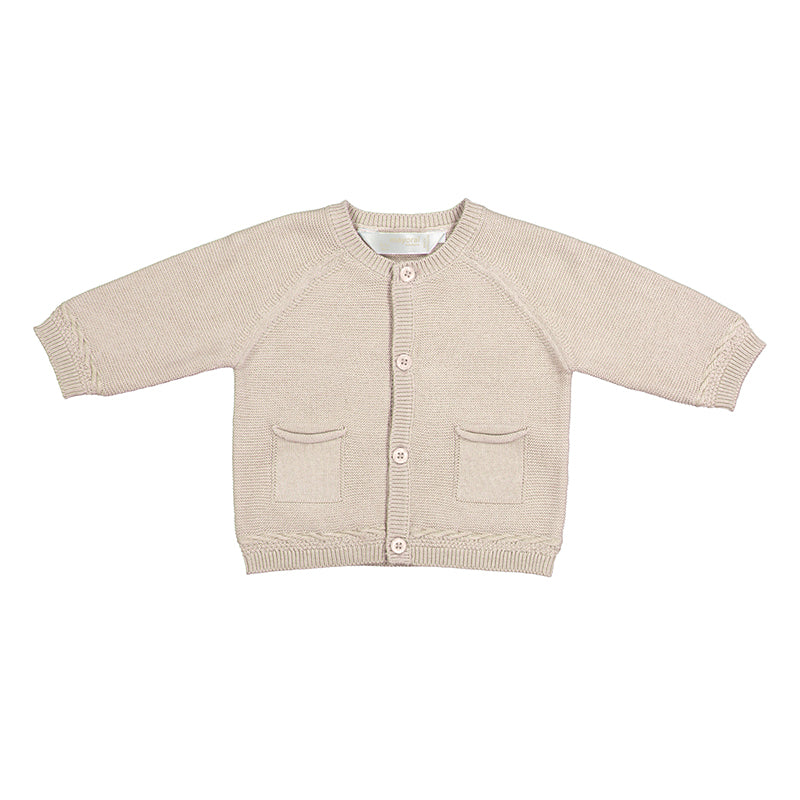 Taupe Infant Cardigan